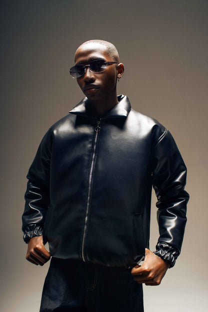 Leather Bomber